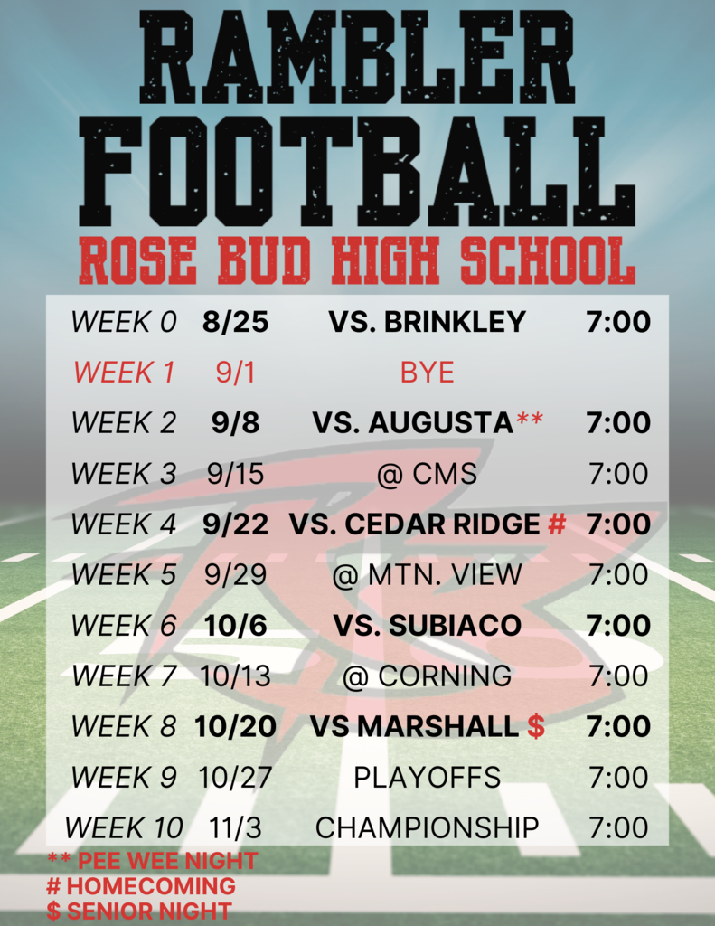 Live Feed Rose Bud School District